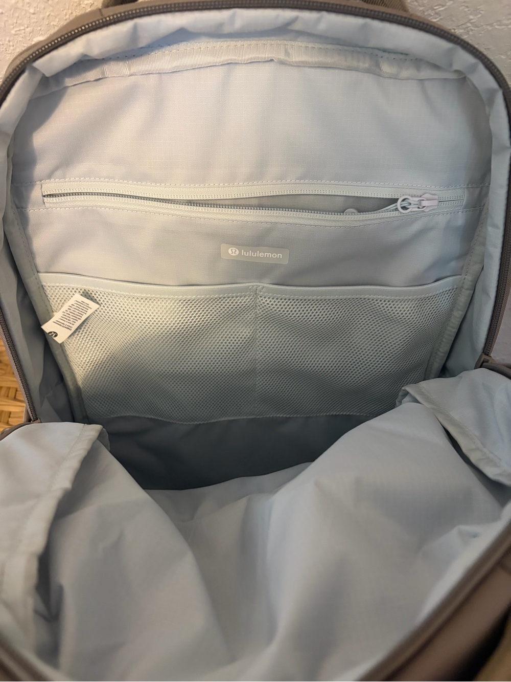 Lululemon Double Zip Backpack in Tech Canvas - Picture 6 of 7